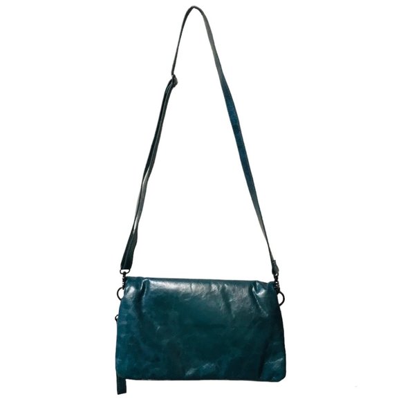 Danier Teal Crossbody Bag - Picture 3 of 15